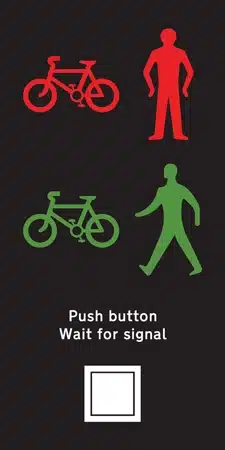 An image of the interface for a toucan crossing