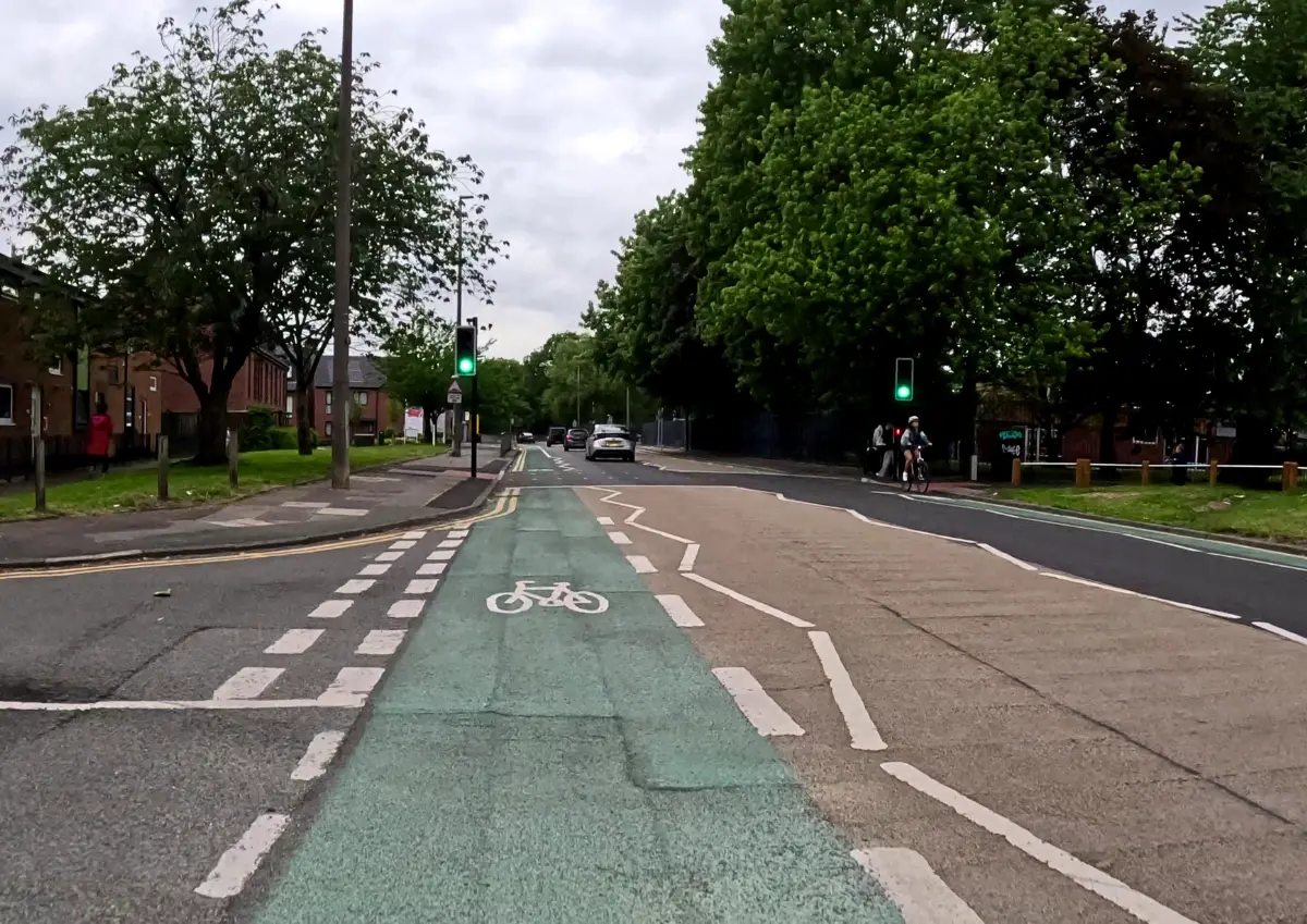 Advisory Cycle Lane